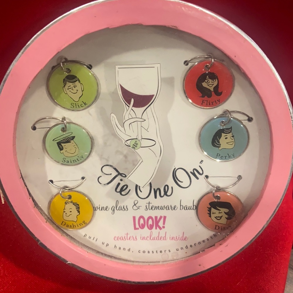 Cute wine charms!
